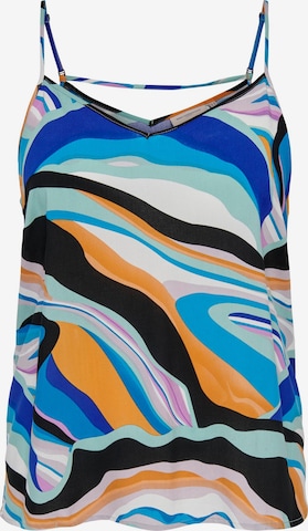 ONLY Carmakoma Top 'Nova' in Blauw: voorkant