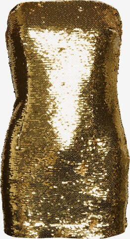 Superdry Cocktail Dress in Gold: front