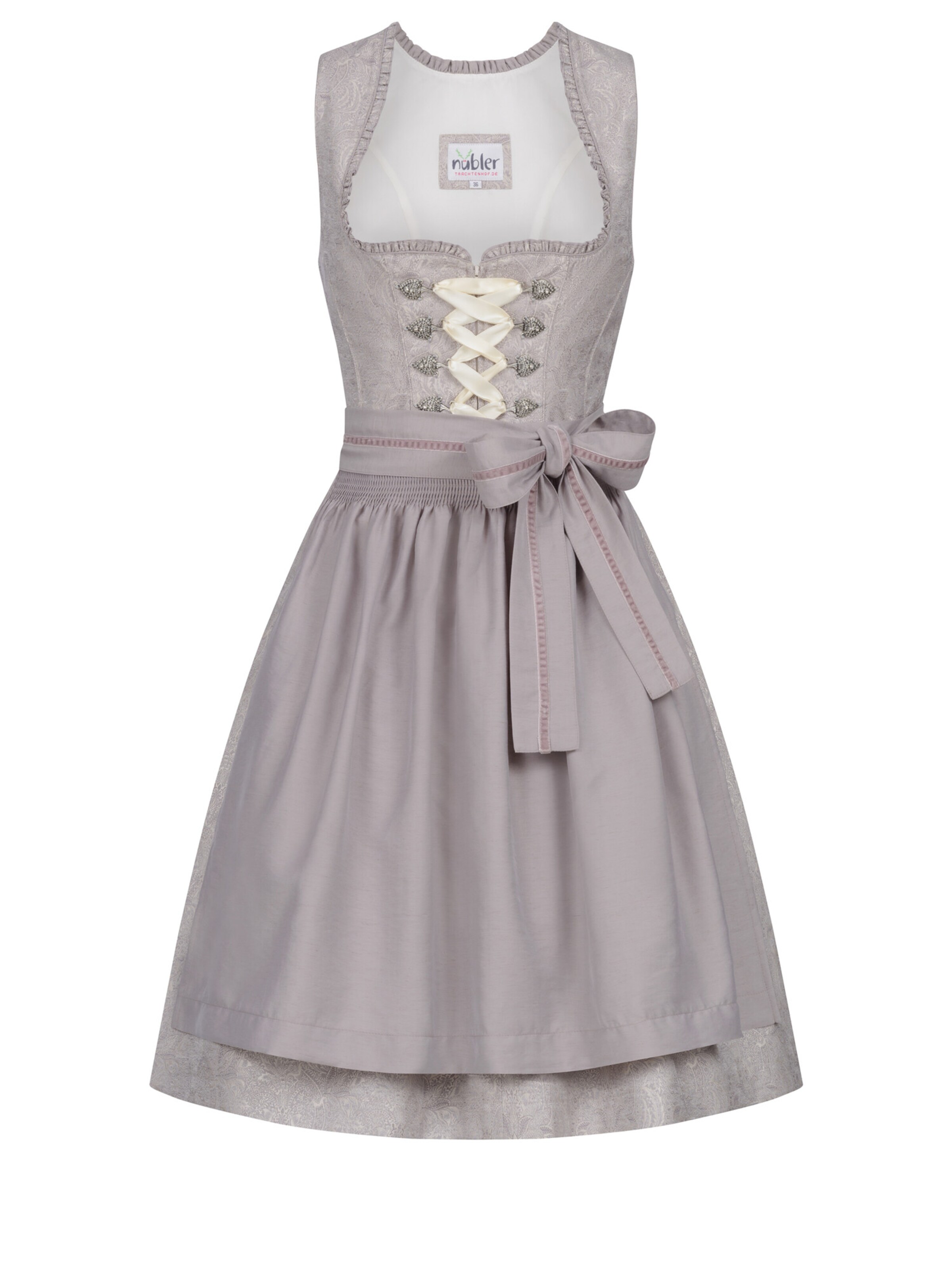 Trachtenhof Nübler Dirndl 'Dirndl mini Galdina'‌‌‌‌‌‌‌‌ in Lila: Vorderseite