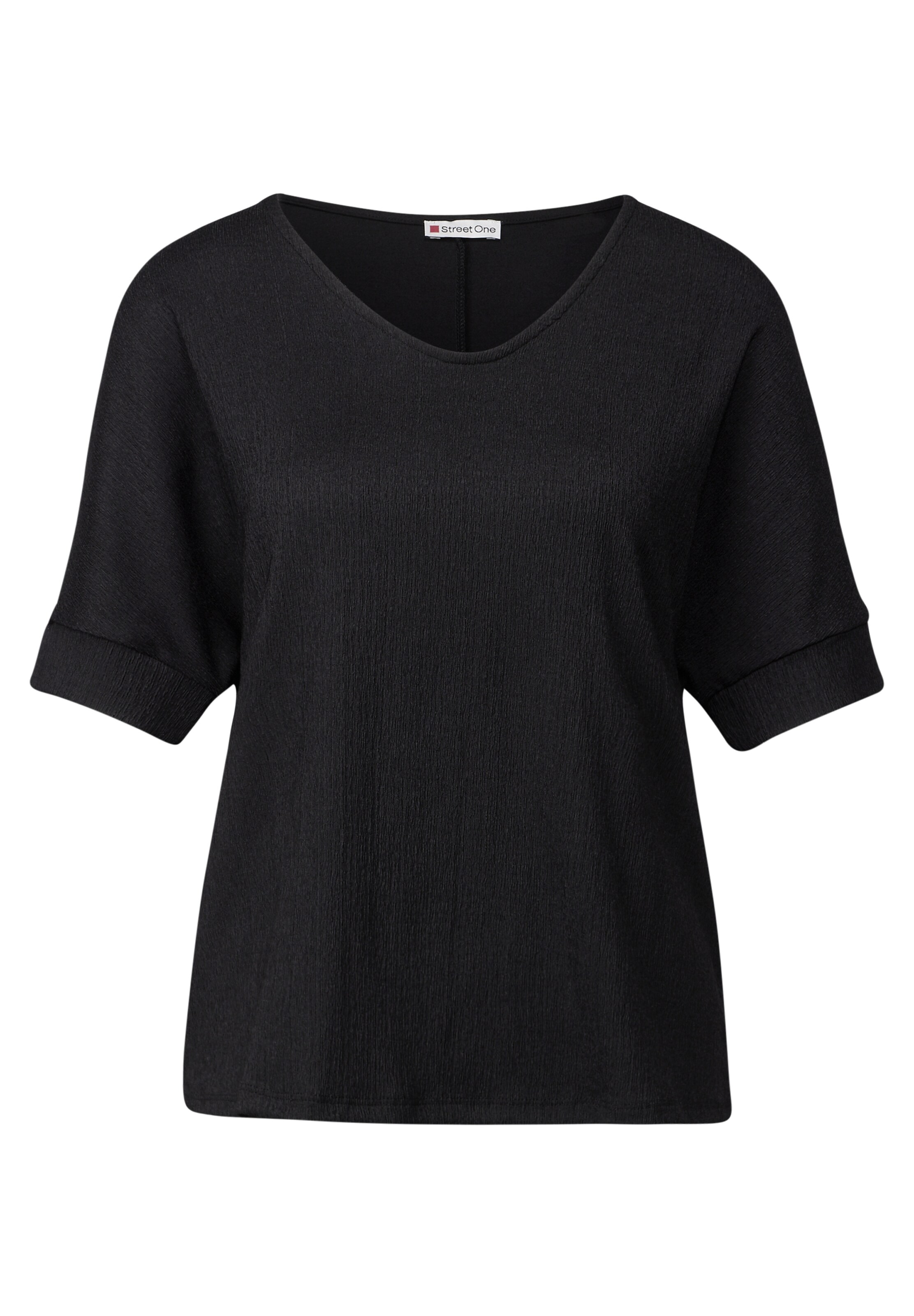 STREET ONE Shirt in Black: front