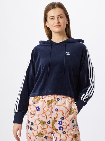 ADIDAS ORIGINALS Sweatshirt i blå: forside