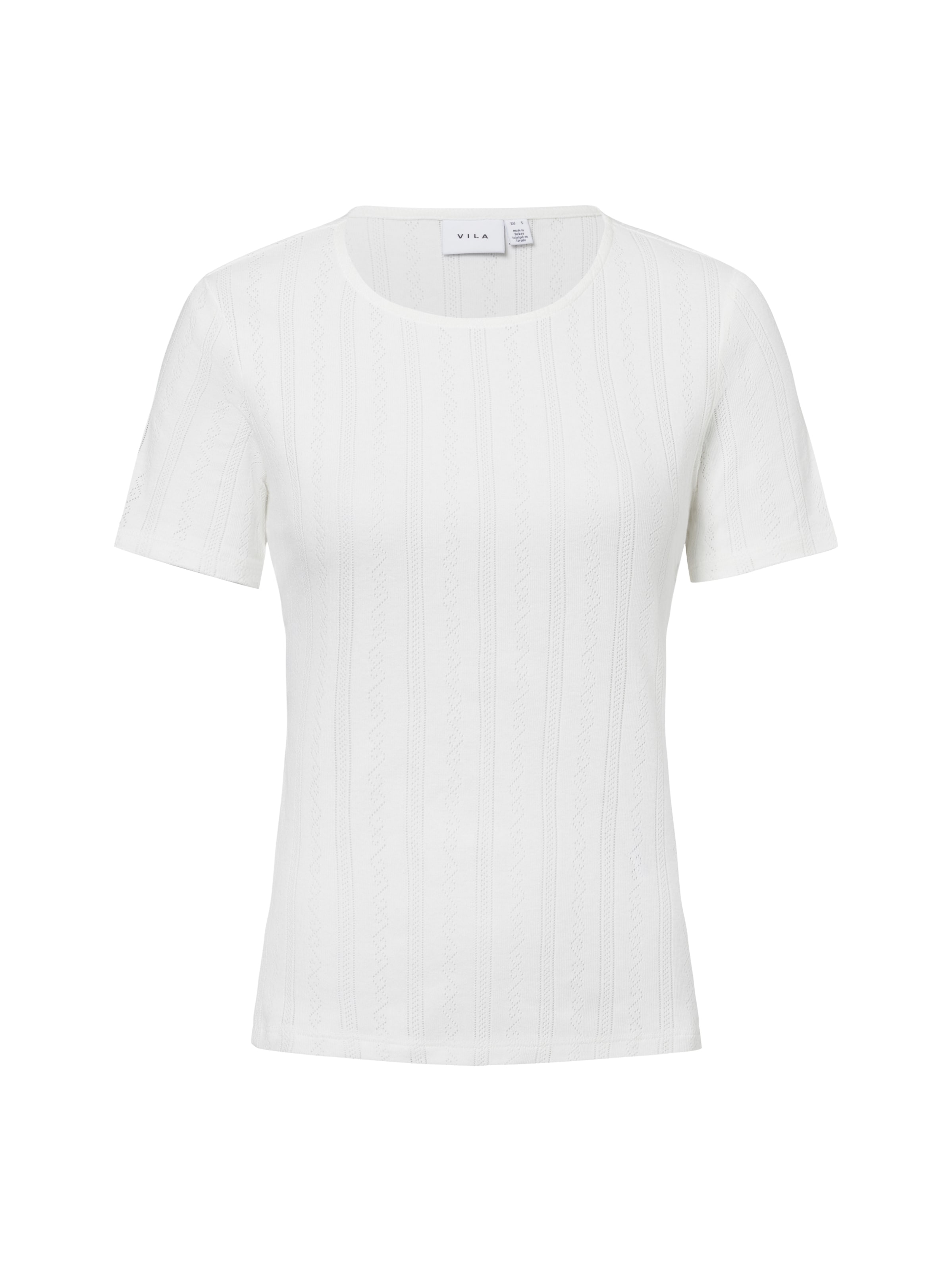 VILA T-Shirt ' VIKassie ' in Weiß: Vorderseite