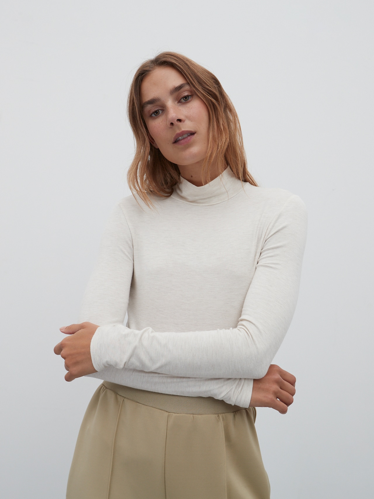 EDITED Maglietta 'Cassandra' crema