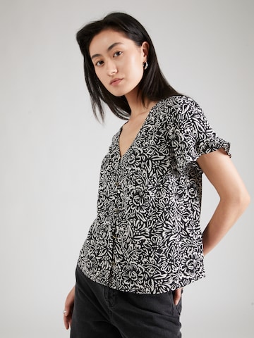 BONOBO Blouse 'ALMASHIRF' in Zwart: voorkant