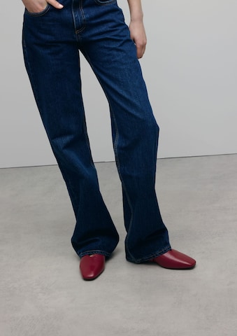 SACHA Ballerina met riempjes in Rood