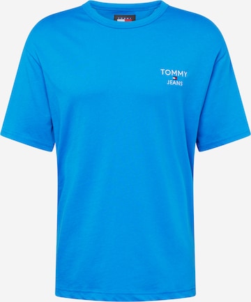 T-Shirt Tommy Jeans en bleu : devant