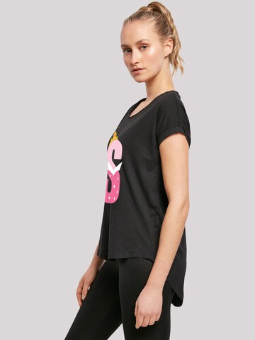 T-shirt 'Disney Alphabet S Is For Sleeping Beauty' F4NT4STIC en noir