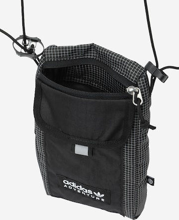 ADIDAS ORIGINALS Crossbody Bag 'Adventure Flag Small' in Black