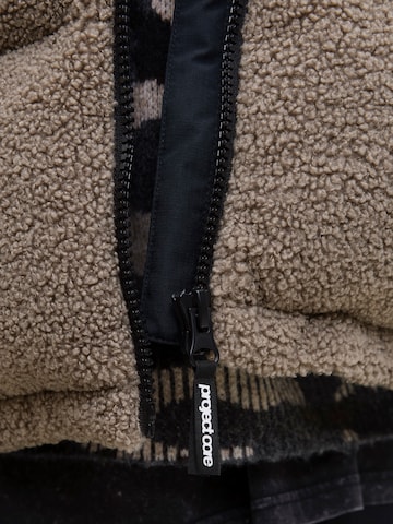 JACK & JONES Winter jacket 'JCOFlare' in Brown