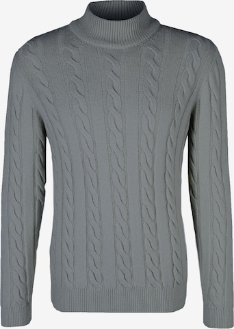 Pull-over Steffen Klein en gris : devant