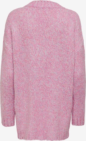ONLY Sweter 'CANDY' w kolorze różowy