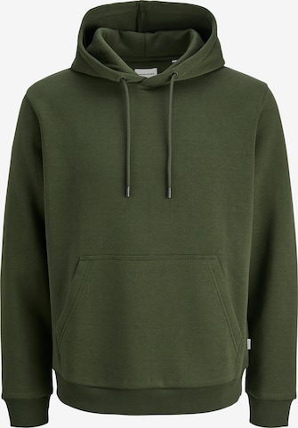 Felpa 'JJEBradley' di JACK & JONES in verde: frontale