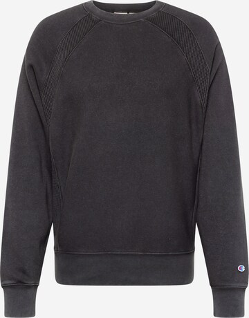 Champion Reverse Weave - Sweatshirt em preto: frente