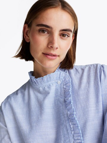 TOMMY HILFIGER Bluse in Blau