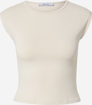 ABOUT YOU Toppi 'Carmina' värissä beige: etupuoli