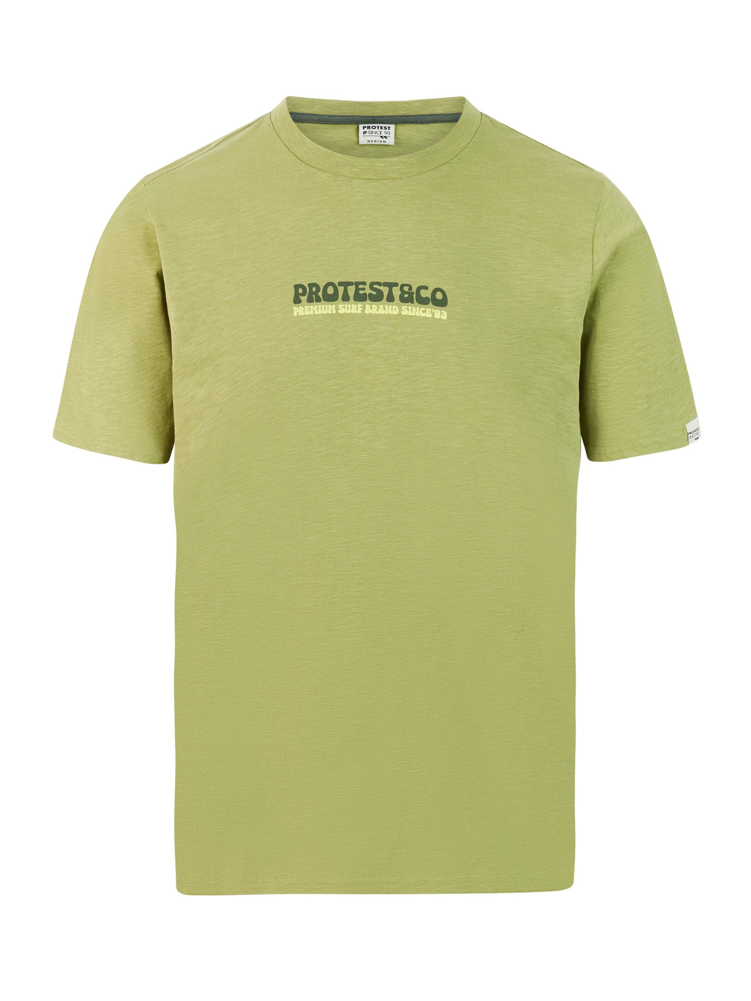 PROTEST Shirt 'PRTEvina'‌‌‌‌‌‌ in L/Regular in grünmeliert, Produktansicht
