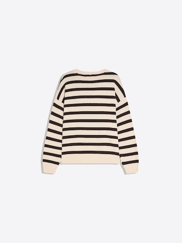 Bershka Pulóver 'BLOBER' - bézs