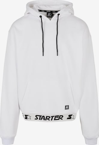 Starter Black Label Sweatshirt in Weiß: Vorderseite
