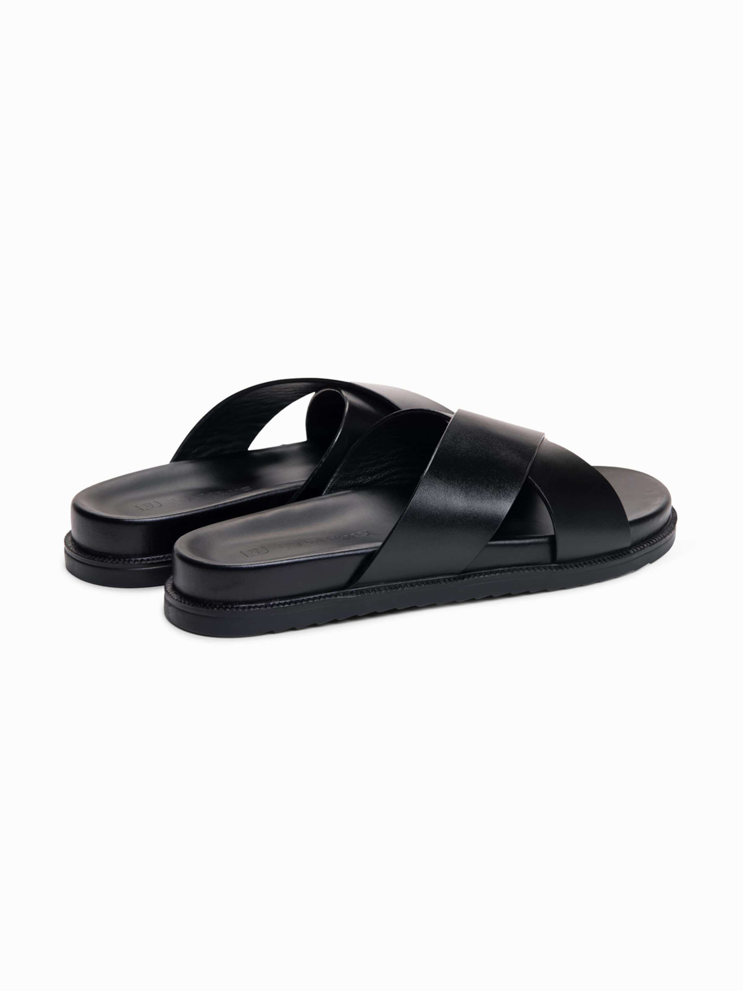 Ombre Mule in Black