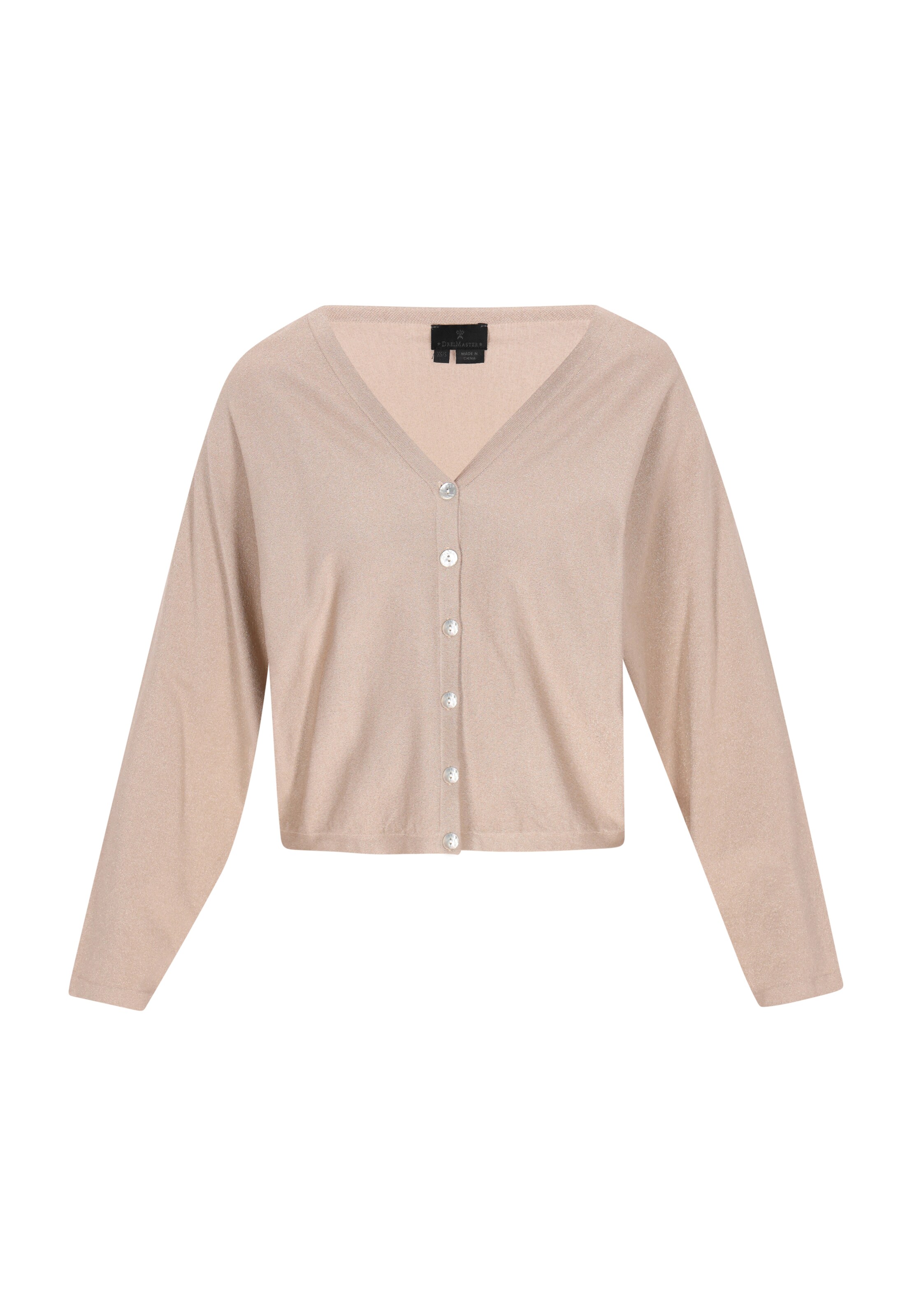 DreiMaster Klassik - Cárdigan en beige: frente