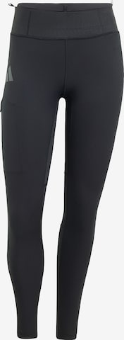 ADIDAS TERREXSkinny Tehničke hlače 'Xperior' - crna boja: prednji dio