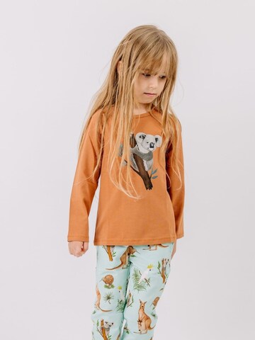 Walkiddy Shirt 'Walkiddy - Australian Animals Shirt' in Orange