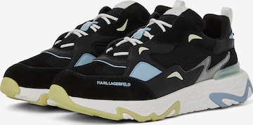 Karl LagerfeldNiske tenisice ' BLAZE-STRIKE-SNEAKER AUS LEDER ' - crna boja: prednji dio