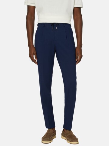 Boggi Milano Regular Broek in Blauw: voorkant