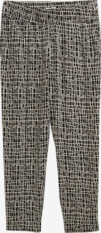 TOM TAILORLoosefit Hlače - crna boja: prednji dio