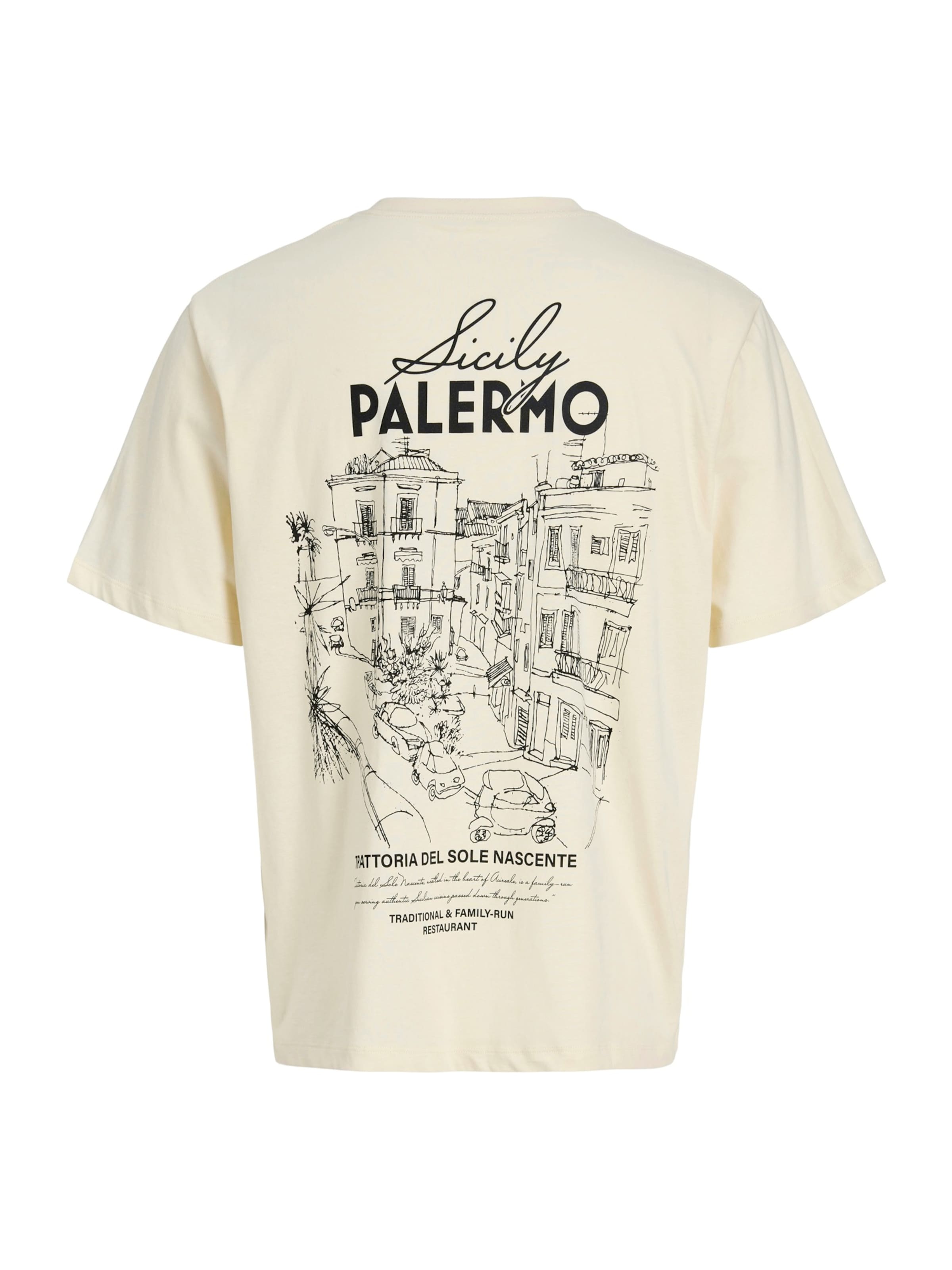 Jack & Jones Junior T-shirt 'JORVacation' i vit