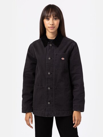 Veste mi-saison DICKIES en noir : devant