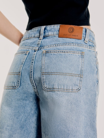 OUT OF ORBIT Wide Leg Jeans 'Inka' i blå