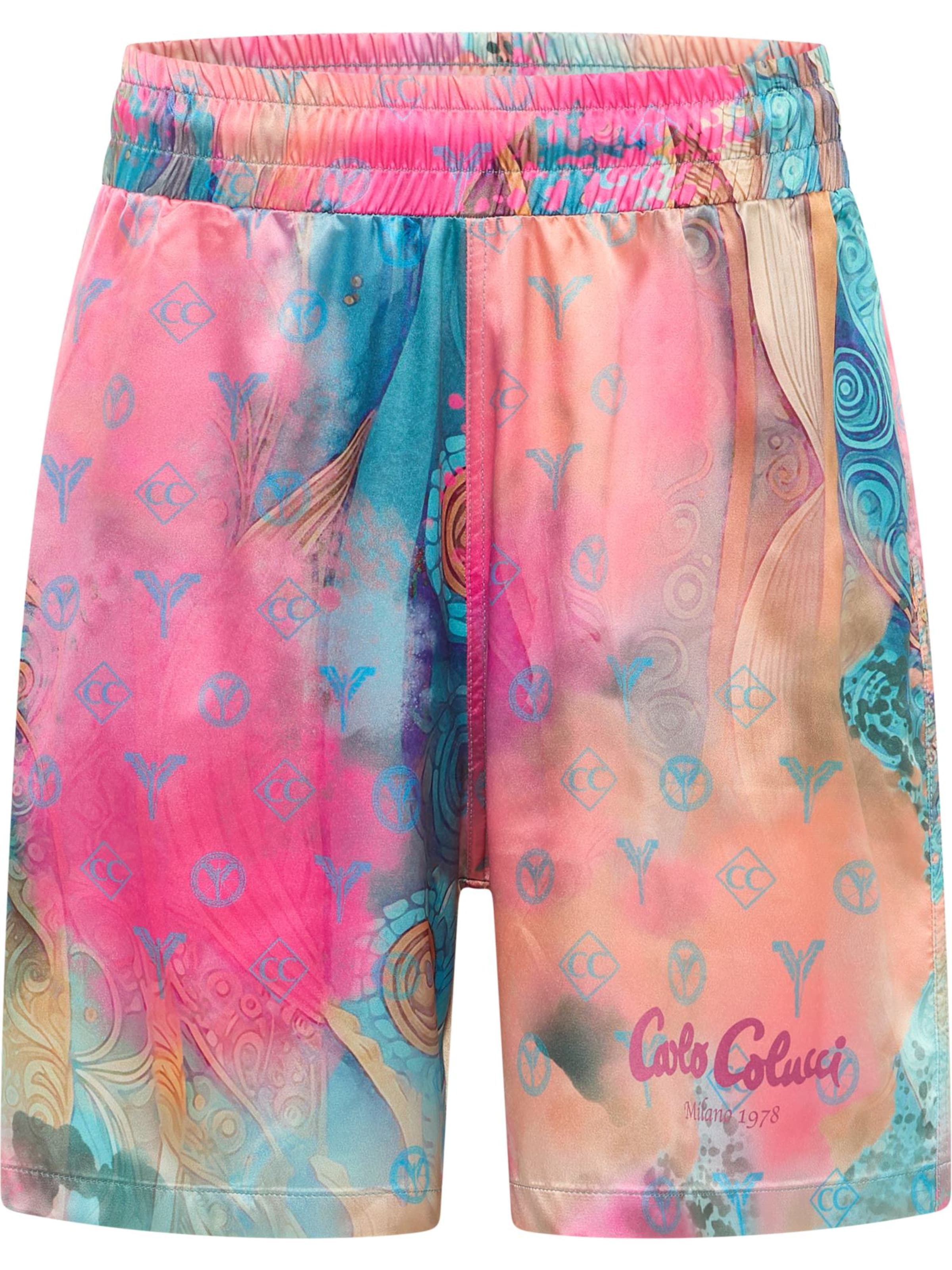 Carlo Colucci Shorts 'Einackerer' in Pink: Vorderseite