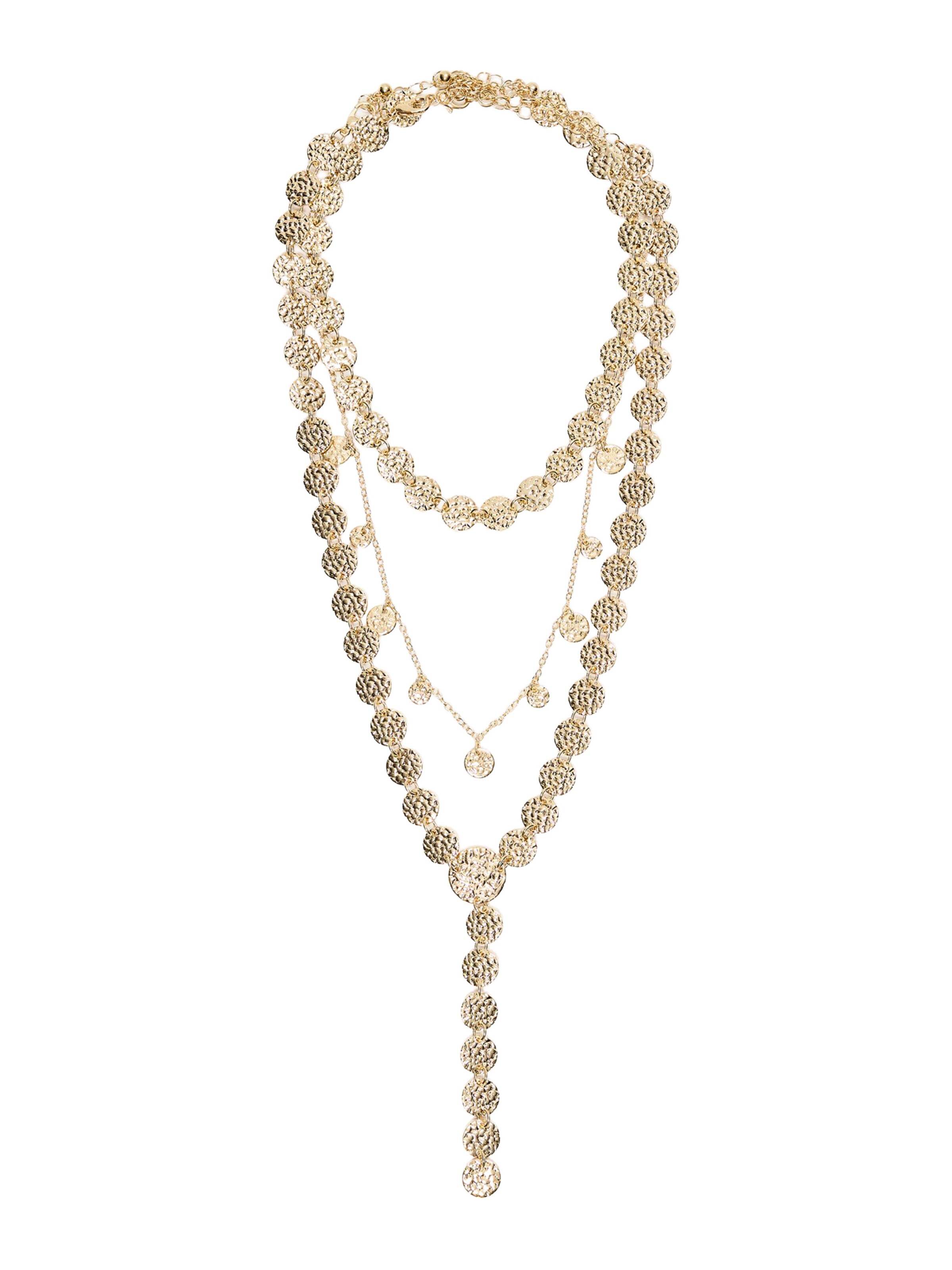 Bershka Chaîne en or, Vue avec produit