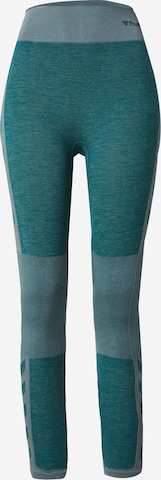 Pantalon de sport Hummel en bleu : devant