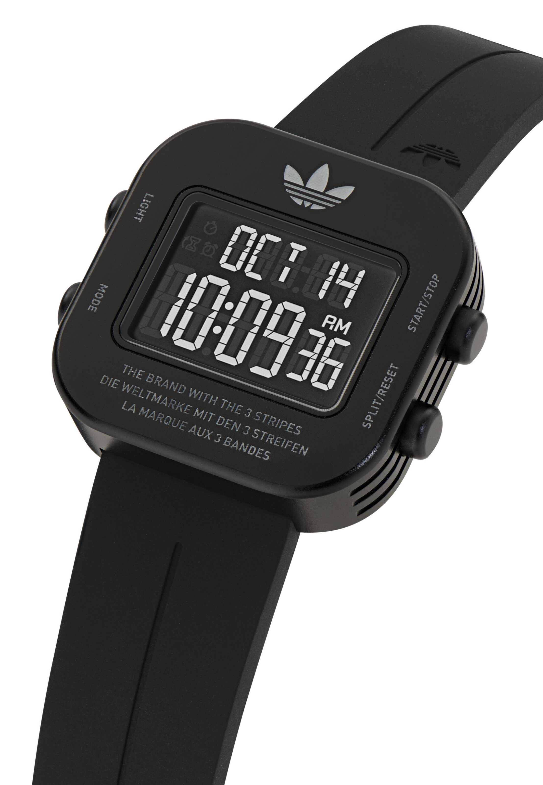 ADIDAS ORIGINALS Digitaal horloge ' ADAPTIK ONE ' in Zwart