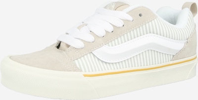 VANS Matalavartiset tennarit 'Knu Skool' värissä beige / vaaleanvihreä / valkoinen, Tuotenäkymä