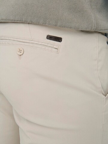 smėlio Only & Sons Prigludęs „Chino“ stiliaus kelnės 'MARK LUCA LIFE'