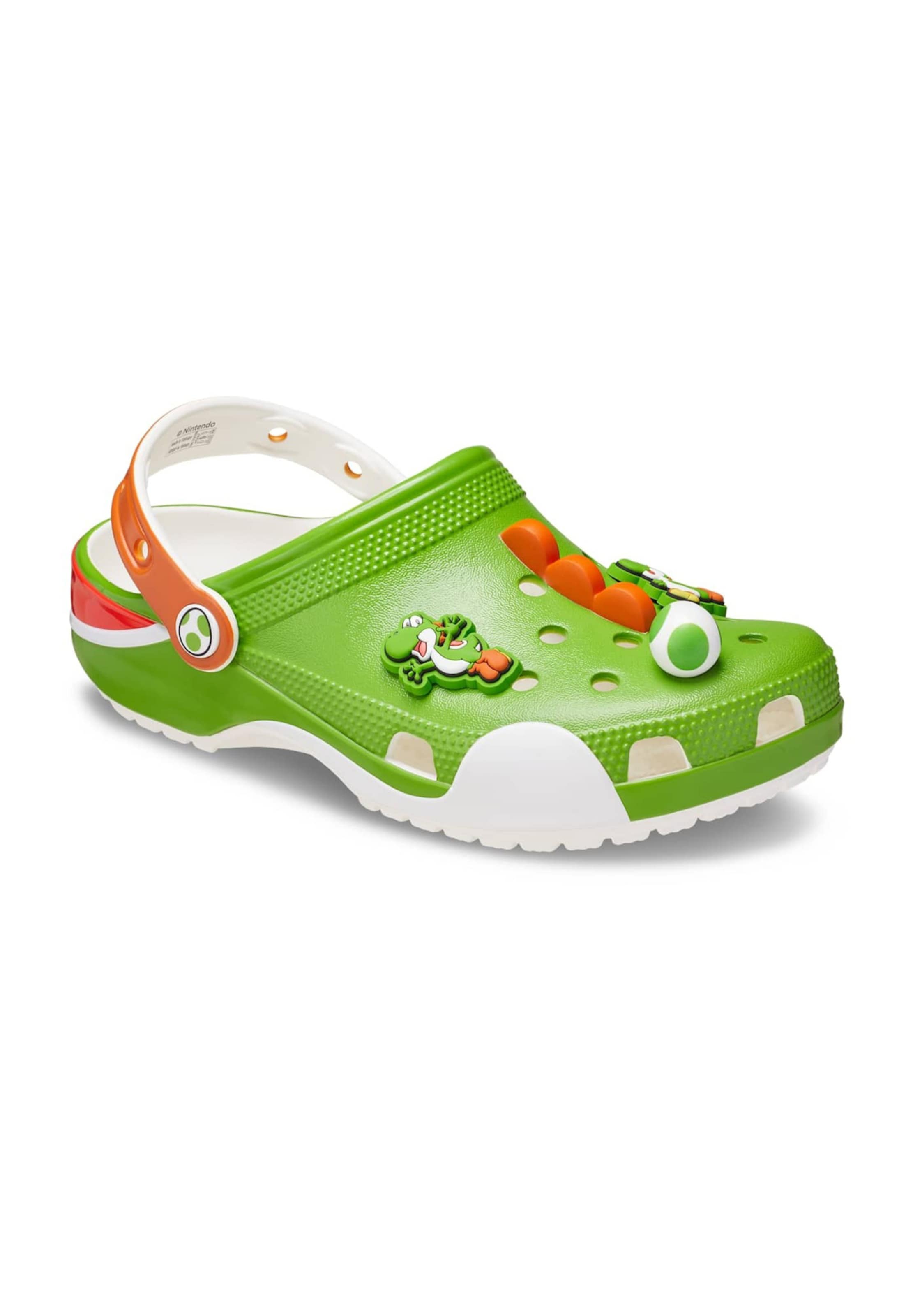 Crocs Clogs 'Yoshi Classic' in Green: front