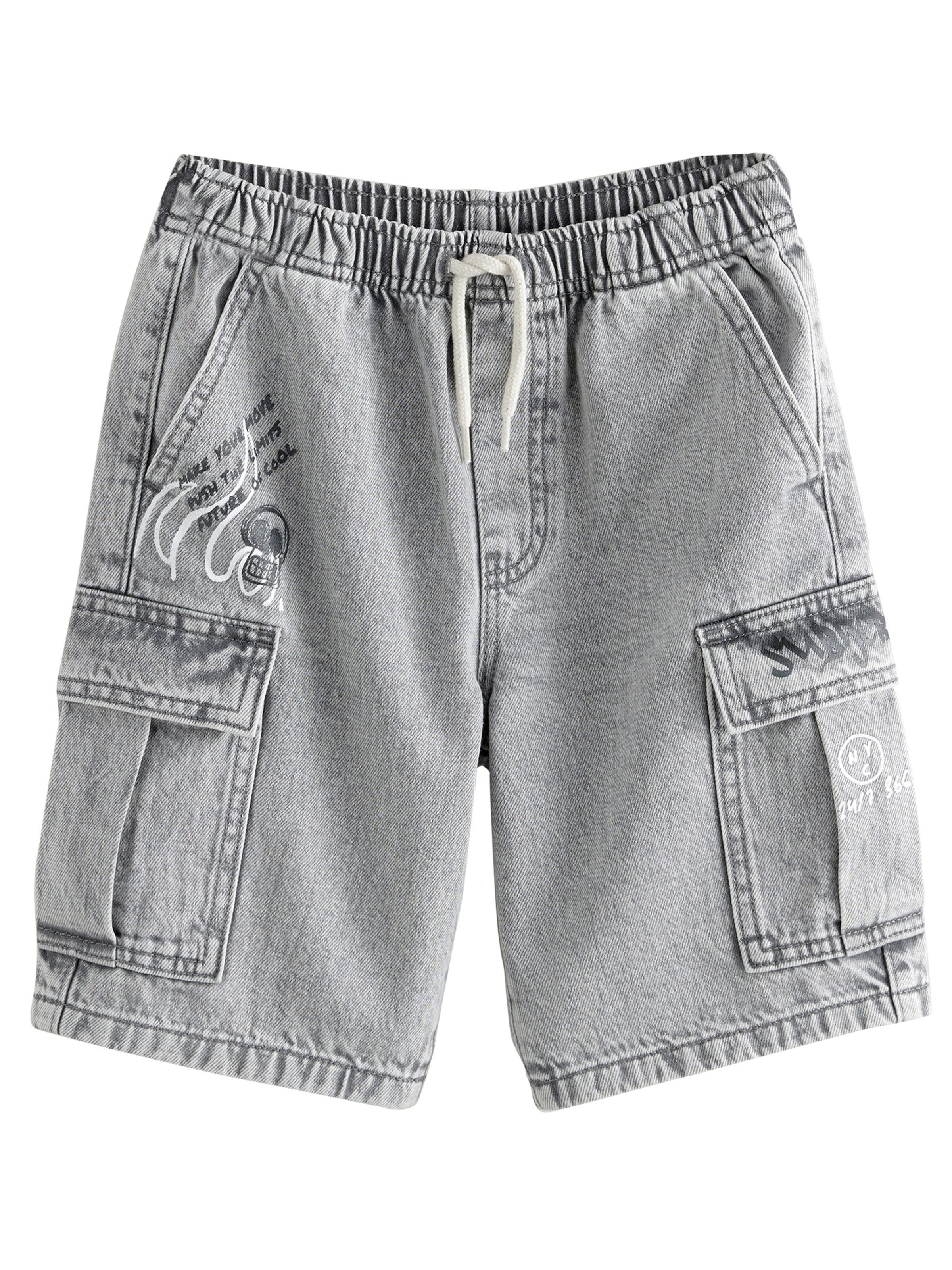 Next Štandardný strih Džínsy - Sivá: predná strana