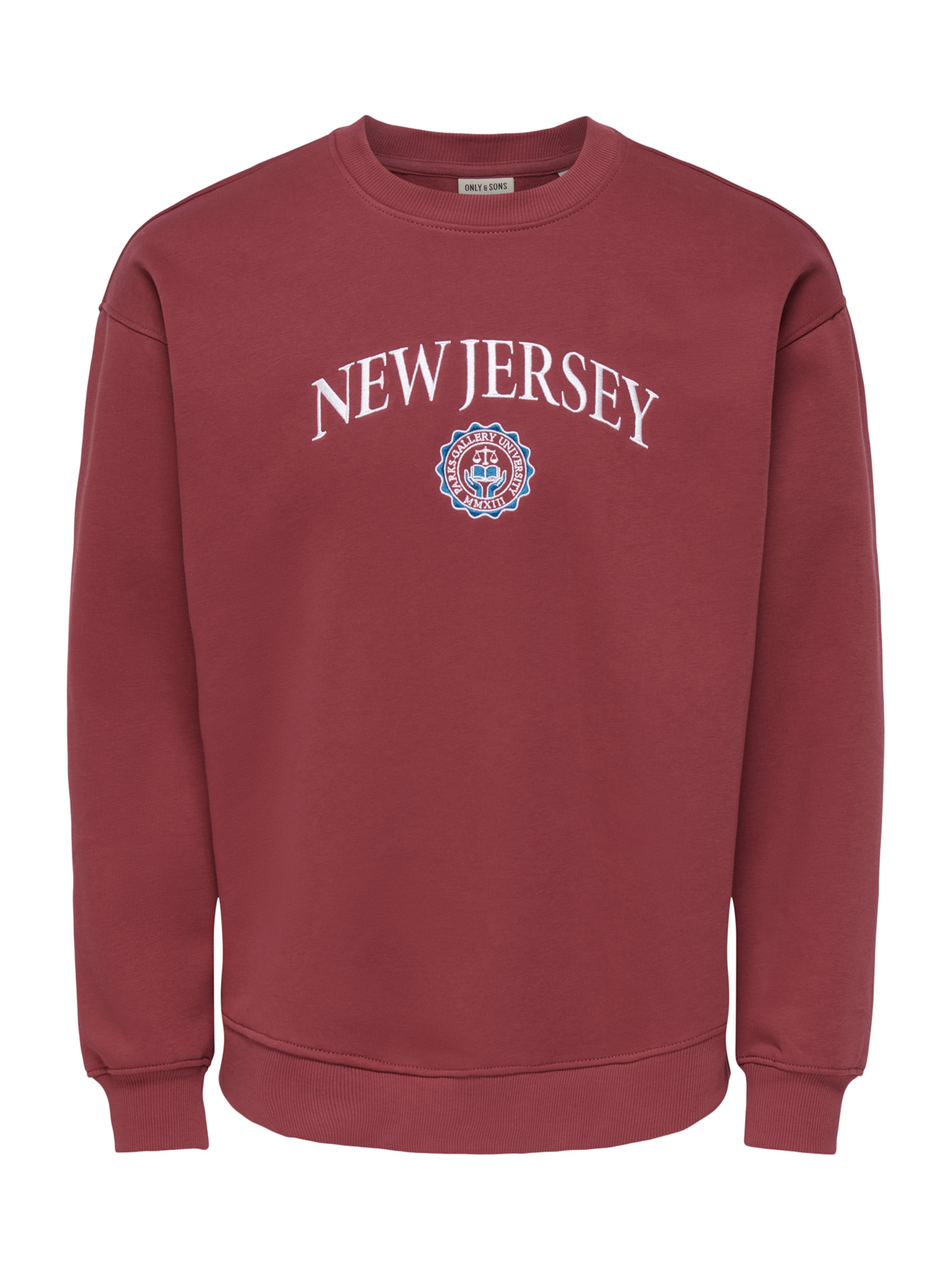 Only & Sons Sweatshirt 'ONSCONNOR' in Red: front