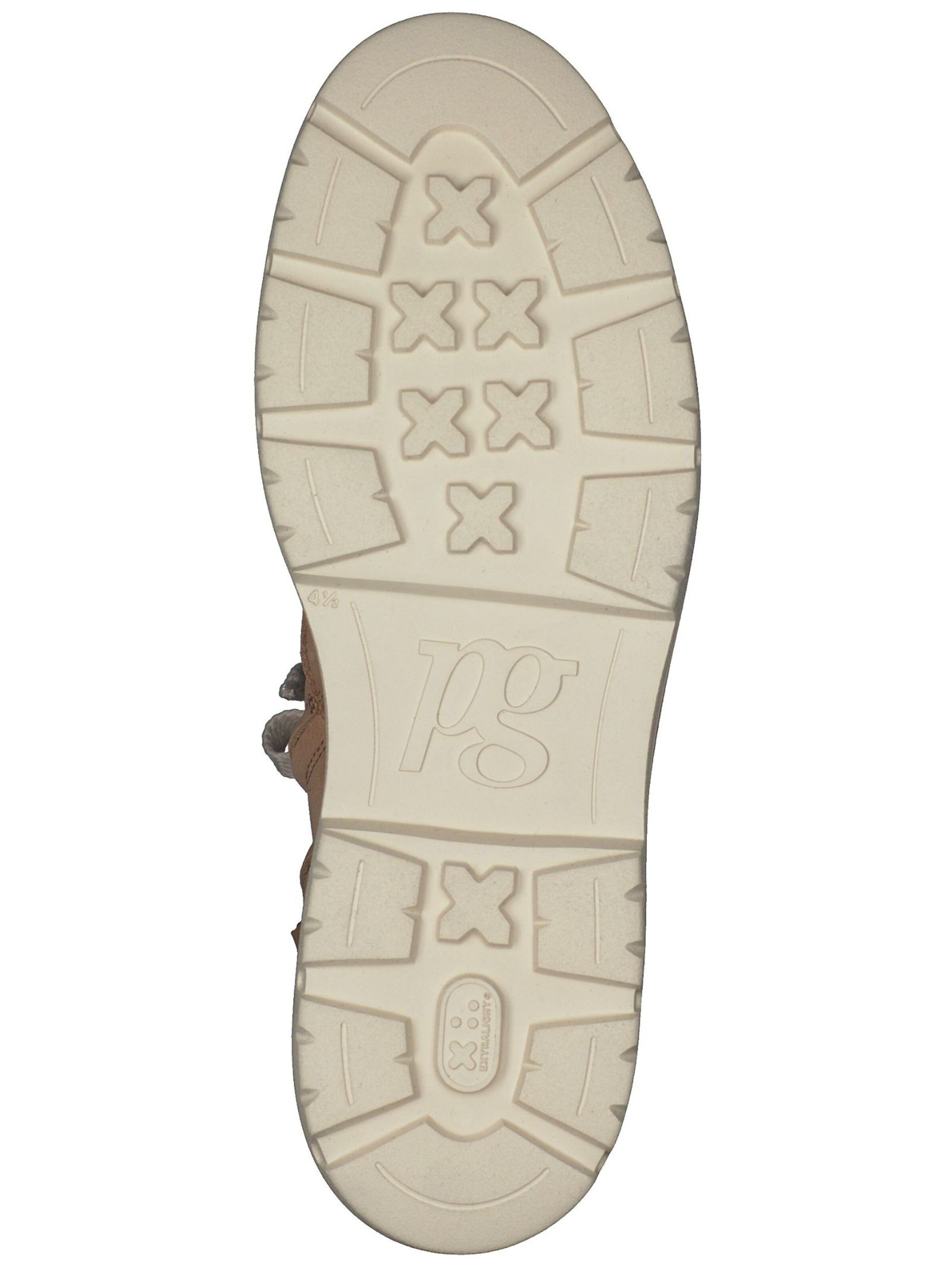 Paul Green Schnürstiefelette '8970' in Braun