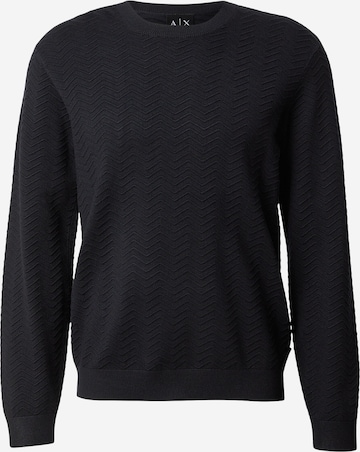 mėlyna ARMANI EXCHANGE Megztinis: priekis