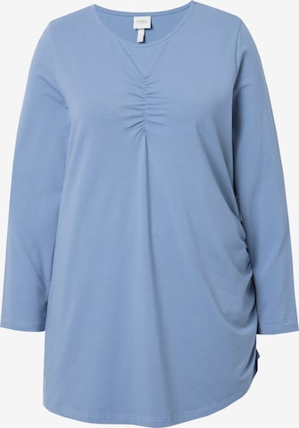 Ulla Popken Shirt in Blue: front