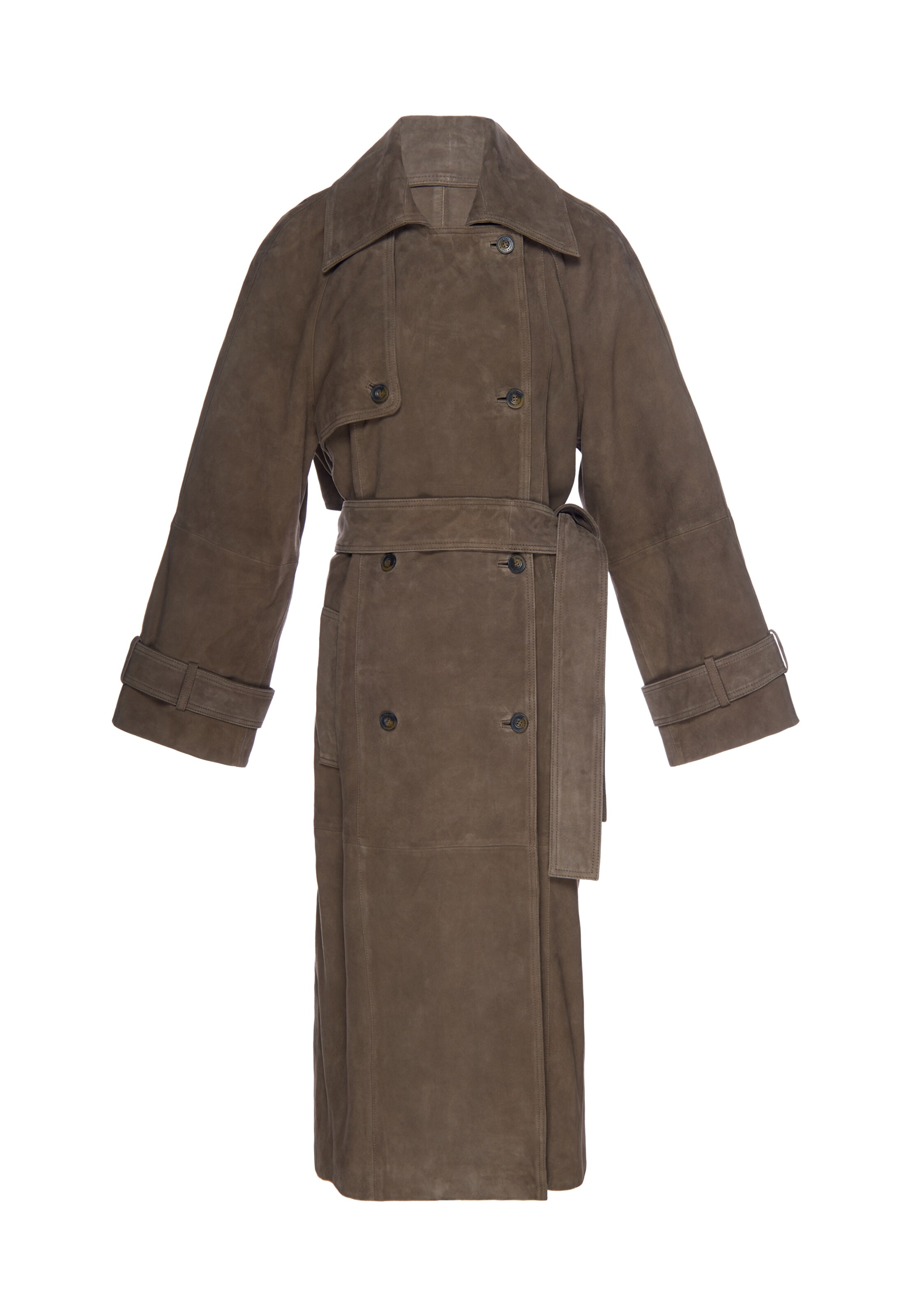 DreiMaster PREMIUM Manteau mi-saison en XS en umbra, Vue avec produit
