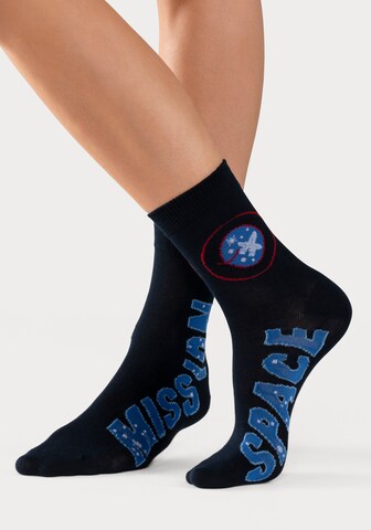 HIS JEANS Socken in Blau