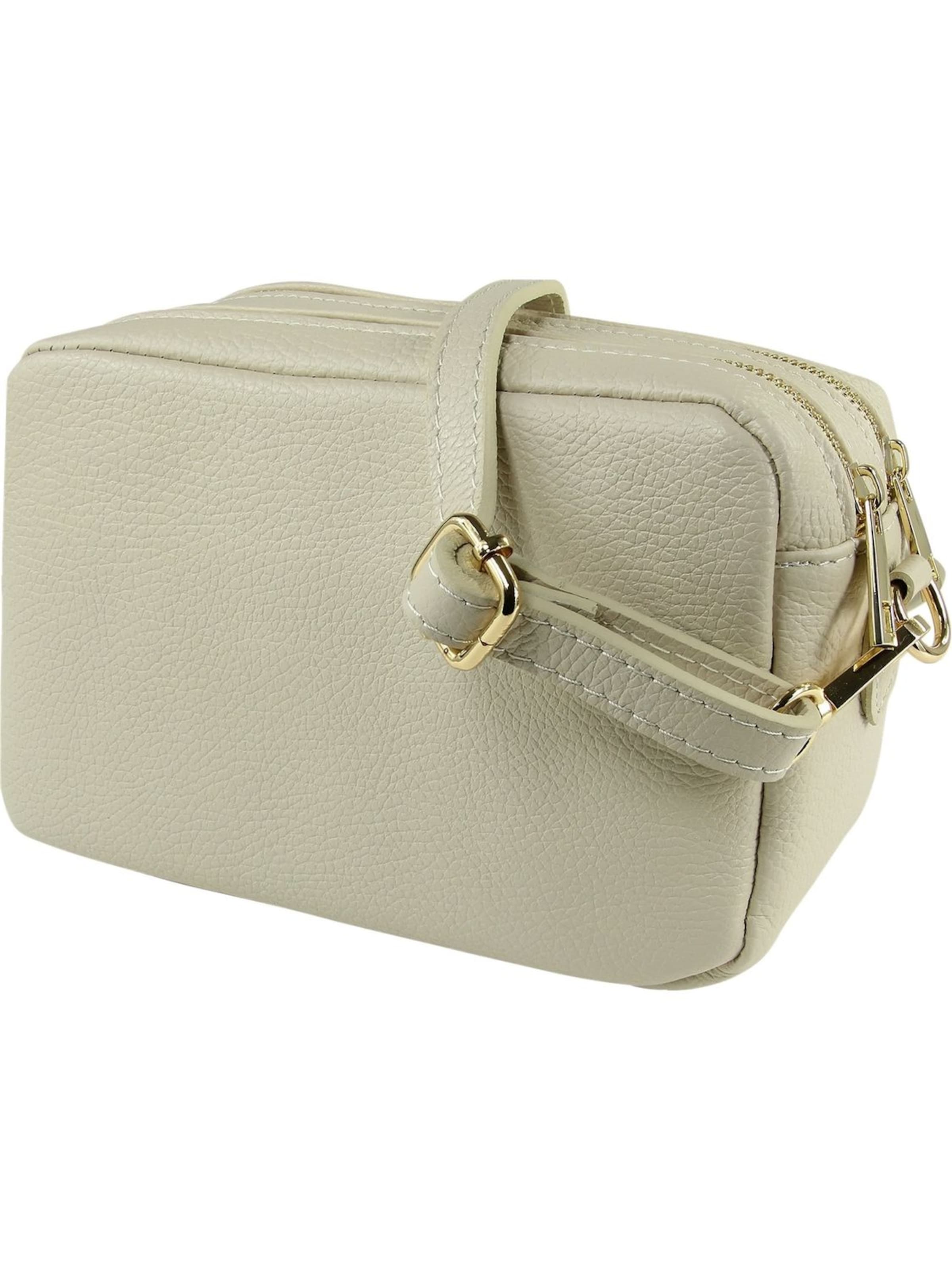 Toscanto Crossbody Bag in Beige: front