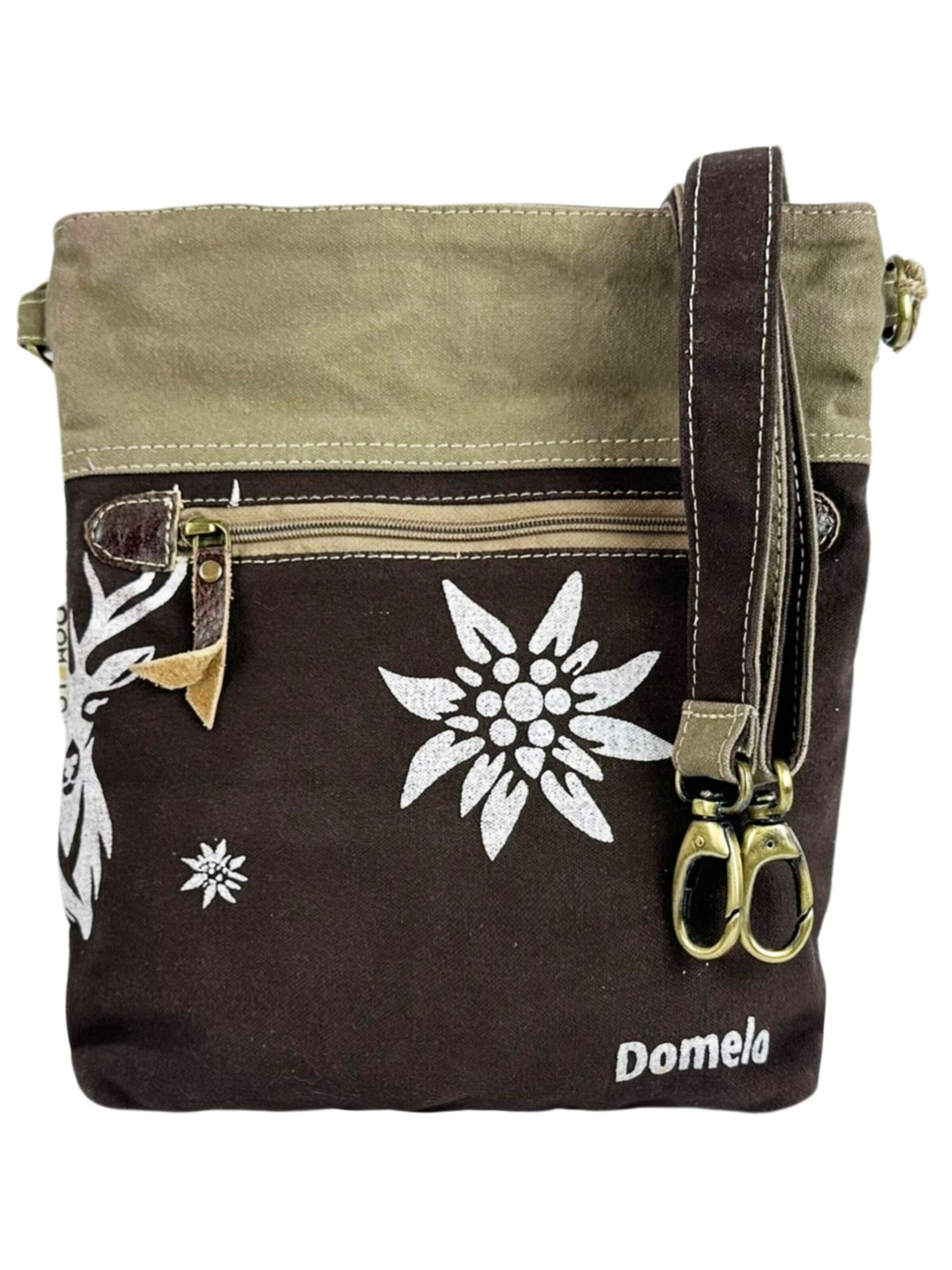 DOMELO Crossbody Bag 'Domelo' in Green