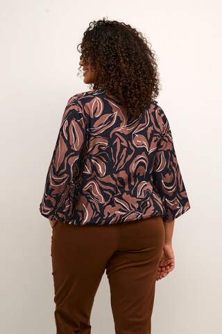 KAFFE CURVE Blouse 'Dory' in Black