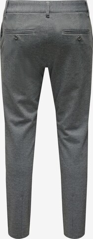 Only & Sons Tapered Chino Pants in Grey